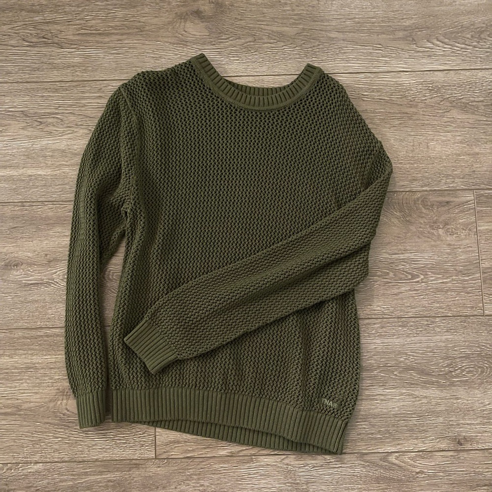 TNA Crochet Sweater